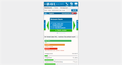 Desktop Screenshot of mobile.avl-investmentfonds.de